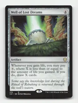 Well of Lost Dreams Commander 2021 #275 Rare - Image 1