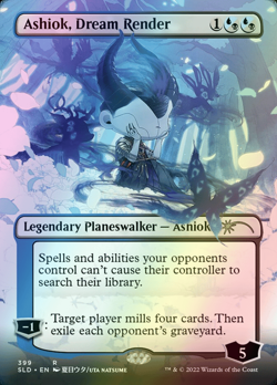 MTG Ashiok, Dream Render Borderless Foil ** Secret Lair Drop ** English - Image 1
