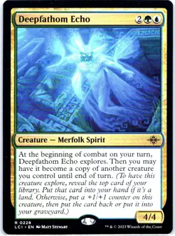 #228 Deepfathom Echo MTG The Lost Caverns of Ixalan Rare - Image 1