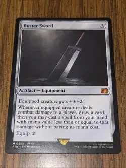 Buster Sword Final Fantasy Regular - Image 1