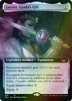 MTG Luxior, Giada's Gift Extended Art Foil ** Streets of New Capenna ** English - Image 1