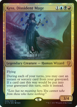 MTG Kess, Dissident Mage Foil ** Commander 2017 ** English - Image 1