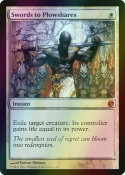 MTG Swords to Plowshares Foil ** From the Vault: Twenty ** English - Image 1