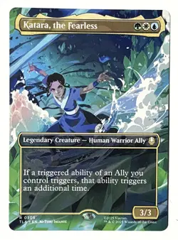 Katara, the Fearless - Borderless - MTG Avatar - TLA 305 - Image 1
