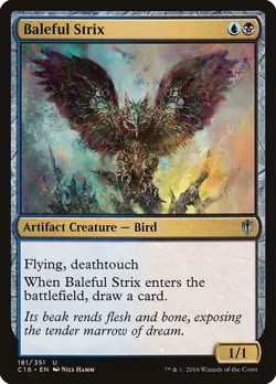 MTG Baleful Strix ** Commander 2016 ** English - Image 1