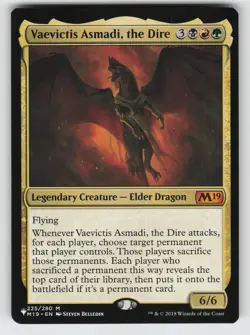 Vaevictis Asmadi, the Dire *Non-Foil* LIST 225/280 NM - Image 1