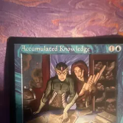 Wizards of the Coast Accumulated Knowledge Nemesis Instant Regular English MTG - Image 2