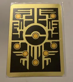 METAL Pokemon TCG Ancient Mew Metal Promo Card - 1999/2000 Pokemon Black Gold - Image 2