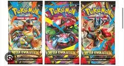 Pokemon TCG Mega Evolution Sleeved Booster Pack sealed/new us seller - Image 1