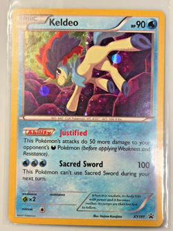 Keldeo #XY191 XY Black Star Promo Holo Pokemon 2013 NM - Image 1