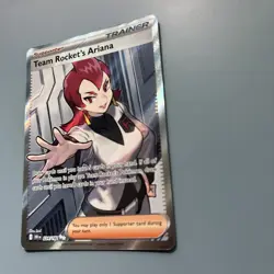 Pokemon TCG Team Rockets Ariana Full Art Destined Rivals 224/182 - Image 3