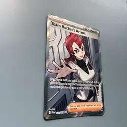 Pokemon TCG Team Rockets Ariana Full Art Destined Rivals 224/182 - Image 4
