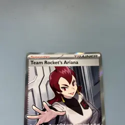 Pokemon TCG Team Rockets Ariana Full Art Destined Rivals 224/182 - Image 5