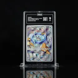 Pokemon TCG Stellar Crown Squirtle 148/142 TAG 9 - Image 1