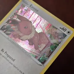 Pokemon Eevee SWSH175 Sword & Shield Promo Holo Basic 60 HP TCG Card LP- - Image 2