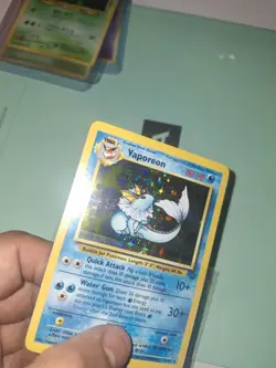 Vaporeon ⭐ 12/64 Holo Rare Jungle 1999 Pokemon LP++ - Image 2