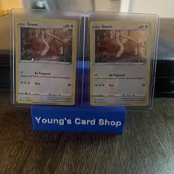 Pokemon Sword & Shield Black Star Promo Eevee SWSH175 NM - Image 1