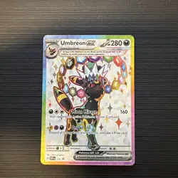 🔥 2025 Pokemon Prismatic Umbreon ex PROMO #176 NM+🔥 - Image 1