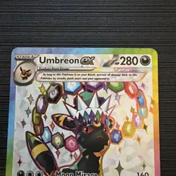 🔥 2025 Pokemon Prismatic Umbreon ex PROMO #176 NM+🔥 - Image 2
