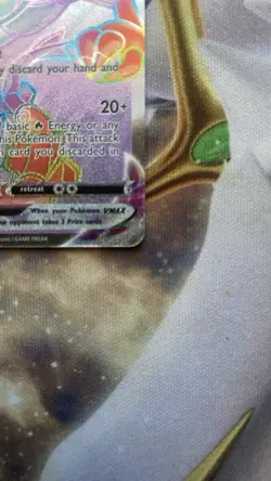 Rayquaza VMAX 217/203 Pokemon TCG Evolving Skies Rainbow Secret Rare Card NM/M - Image 5