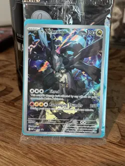 Pokemon N's Zekrom 031 Art Rare Elite Trainer Promo Holo Card **SEALED** - Image 1