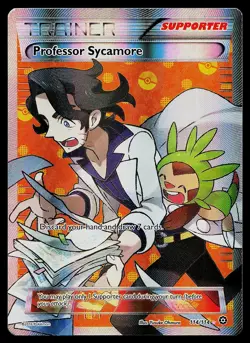 Pokemon Card - Professor Sycamore XY Steam Siege 114/114 Ultra Rare - Image 1