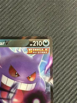 Pokemon Gengar V Ultra Rare SWSH08: Fusion Strike 156/264 NM - Image 3