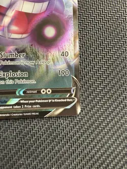 Pokemon Gengar V Ultra Rare SWSH08: Fusion Strike 156/264 NM - Image 4