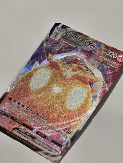 Pokemon Cinderace VMAX Fusion Strike 045/264 Ultra Rare Full Art Holo - Image 4