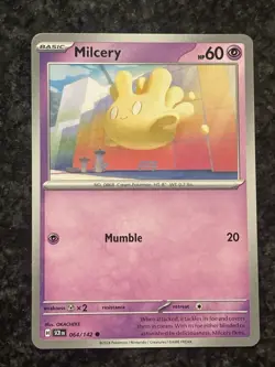 Milcery - 064/142 - Common Pokemon Card Stellar Crown - Image 1