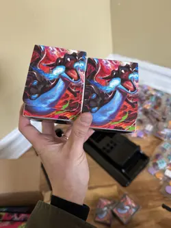 Pokemon Mega Charizard UPC Contents & LOT of Dice, Sleeves, and Coins - Image 5