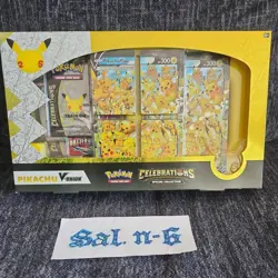 Pokemon TCG Celebrations 25th Anniversary Pikachu V-Union Special Collection Box - Image 1