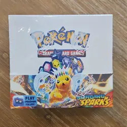 Pokemon Scarlet & Violet Surging Sparks Booster Box English (Factory Sealed) - Image 1
