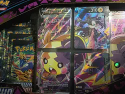 New Pokemon TCG Crown Zenith Morpeko V Union 5 Booster Pack Marnie Playmat Box - Image 4