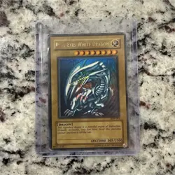 Yu-Gi-Oh! Blue-Eyes White Dragon Ultra Rare SDK-001 Starter Deck Kaiba Unlimited - Image 1