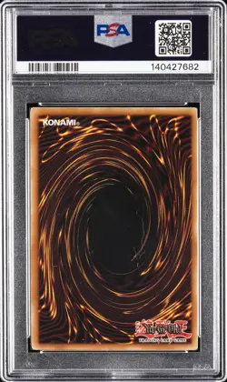 2002 YU-GI-OH! LOB-LEGEND OF BLUE EYES WHITE DRAGON #003 FLAME SWORDSMAN PSA 8 - Image 2