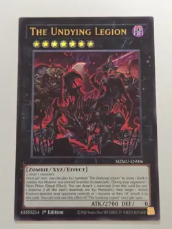 The Undying Legion MZMU-EN006 Ultra Rare Yugioh 1st Edition Maze of Muertos Mint - Image 1