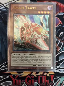 Yugioh! Rokket Tracer - OP30-EN001 - Ultimate Rare - OTS Tournament Pack 30 - Image 1