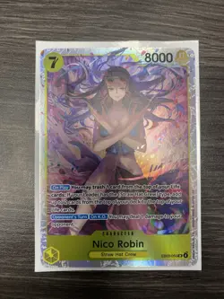 Nico Robin EB03-055 SR Extra Booster: One Piece Heroines Edition Foil English - Image 1