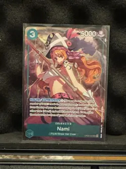 One Piece Nami Character Special Card OP02-036 OP02 5000 Power CCG - Image 1