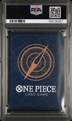 2023 ONE PIECE OP02-PARAMOUNT WAR ALTERNATE ART #013 PORTGAS D. ACE PSA 10 - Image 2