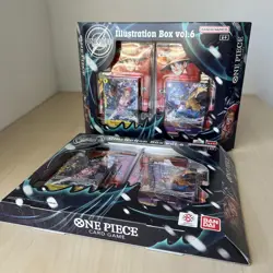 One Piece TCG Illustration Box Vol. 6 LOT OF 2 BRAND NEW AND SEALED - Image 1