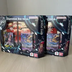 One Piece TCG Illustration Box Vol. 6 LOT OF 2 BRAND NEW AND SEALED - Image 2