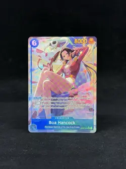 One Piece Card Boa Hancock OP07-051Seven Warlords of the Sea Alt Art Promo ENG - Image 1