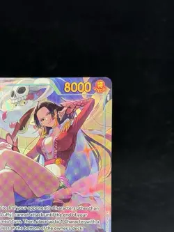 One Piece Card Boa Hancock OP07-051Seven Warlords of the Sea Alt Art Promo ENG - Image 4