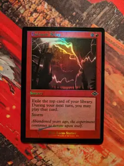 MTG Card: (1x) Galvanic Relay (Modern Horizons 2) RETRO FRAME FOIL - Image 1