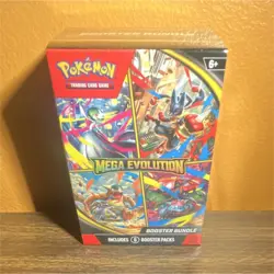 Pokemon Mega Evolution Booster Bundle Box 180 Cards Lucario Gardevoir 2025 - Image 1