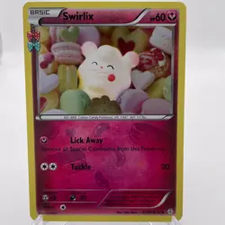Pokemon TCG Swirlix RC19/RC32 Holo Radiant Collection XY Generations Card NM - Image 1