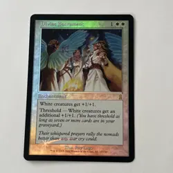 MTG Divine Sacrament Odyssey 19/350 **Foil** Rare + Free Bonus Magic Cards - Image 1