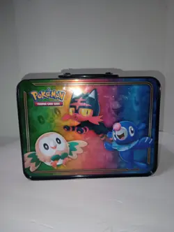 Pokemon Trading Card Game Shield Lunch Box Tin EMPTY - Image 2